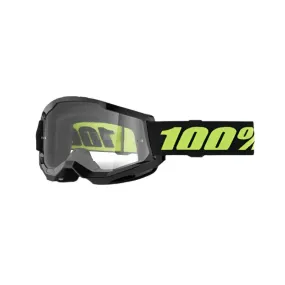 100% Strata 2 MTB Goggles (Clear/Solar Eclipse)