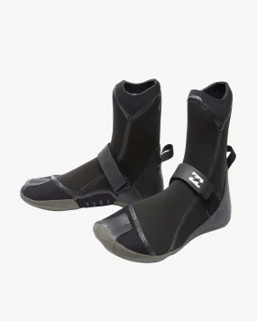 3mm Furnace Hidden Split Toe Wetsuit Boots - Black