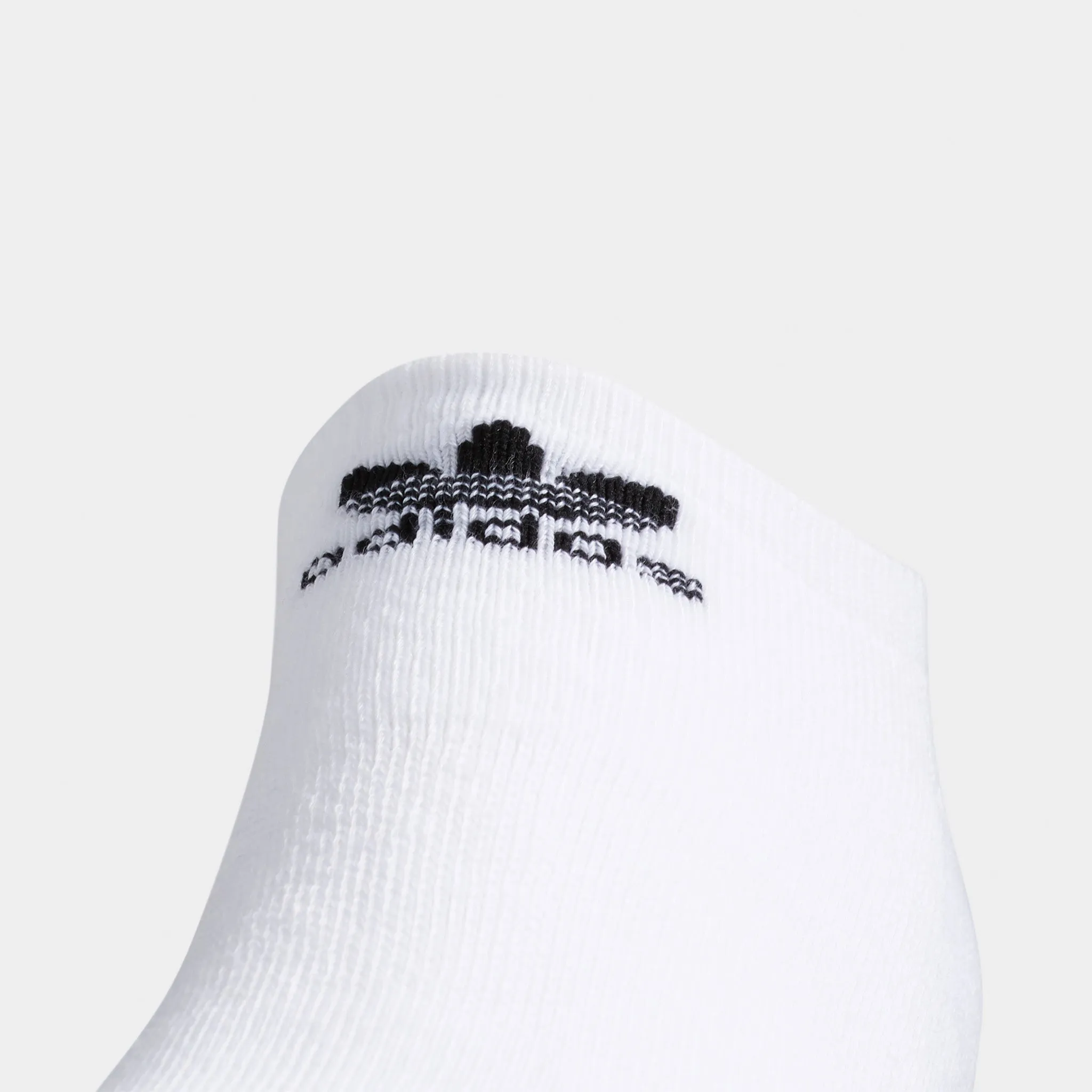 adidas Originals Trefoil 6 Pack No Show Socks White / Black