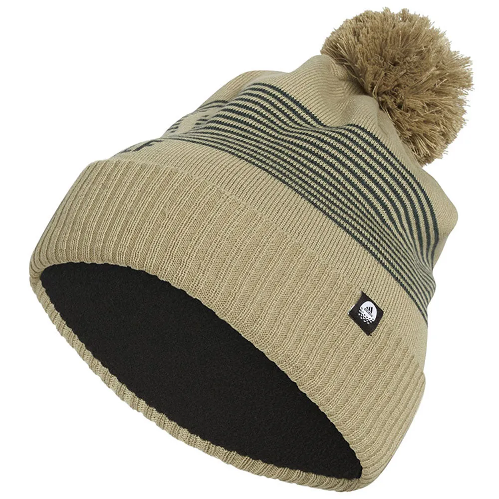 adidas Pom Beanie Hat - Hemp