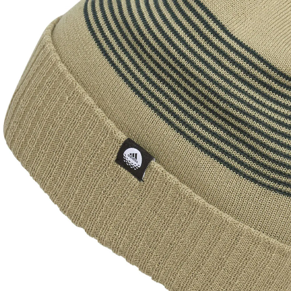 adidas Pom Beanie Hat - Hemp