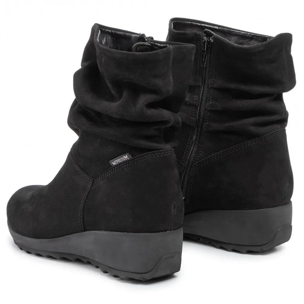 Agatha Nubuck Leather Women's Ankle Boots