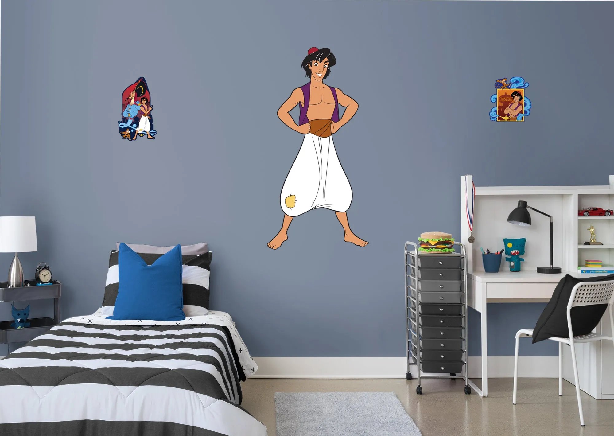 Aladdin: Aladdin RealBigs        - Officially Licensed Disney Removable Wall   Adhesive Decal