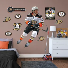 Anaheim Ducks: Mason McTavish - Officially Licensed NHL Removable Adhesive Decal