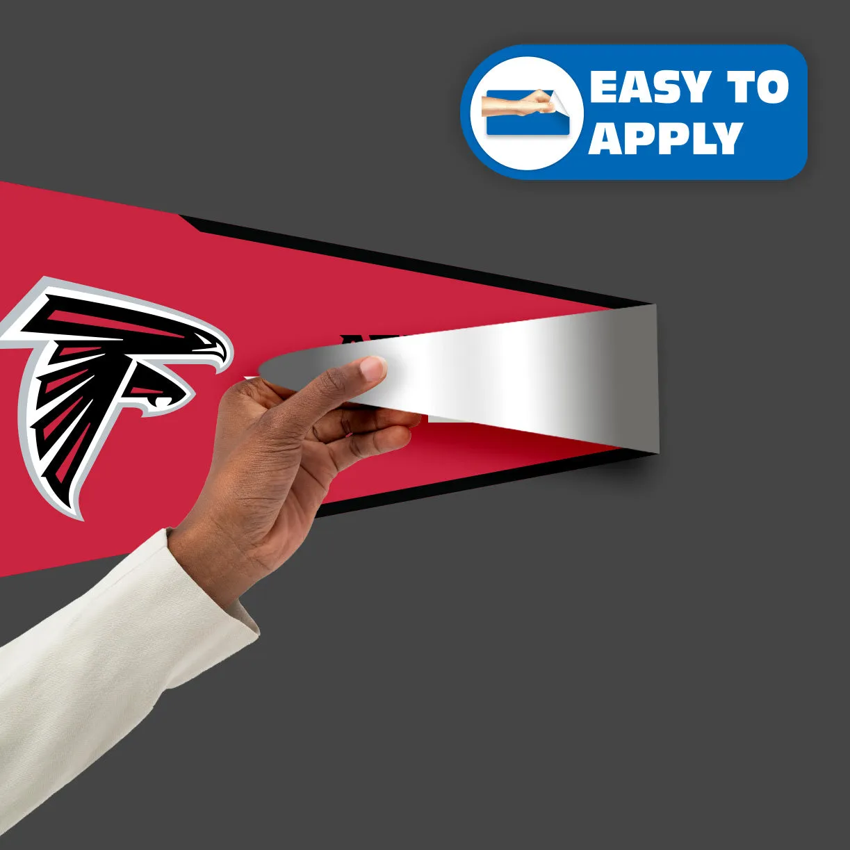 Atlanta Falcons: Bijan Robinson Throwback        - Officially Licensed NFL Removable     Adhesive Decal