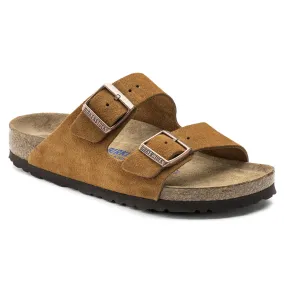 BIRKENSTOCK ARIZONA MINK SUEDE LEATHER