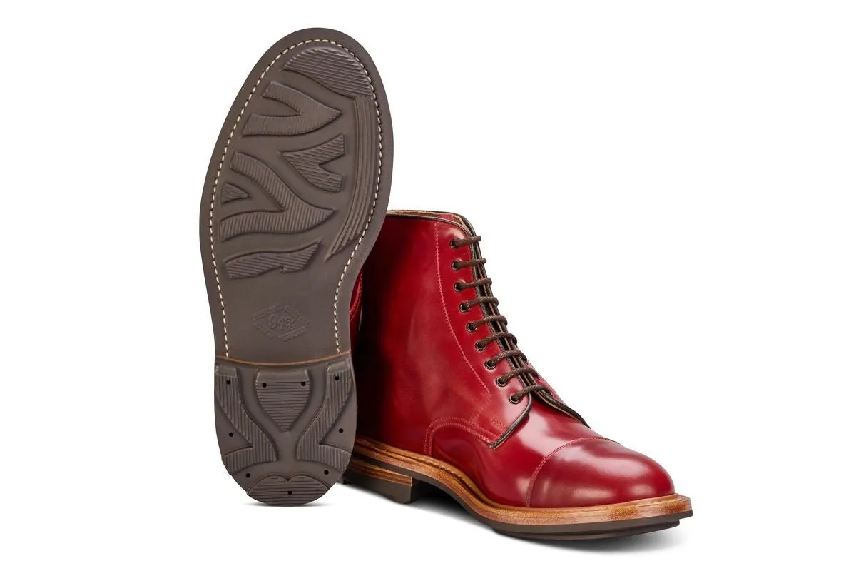 Brett ToeCap Boot - Red Cordovan