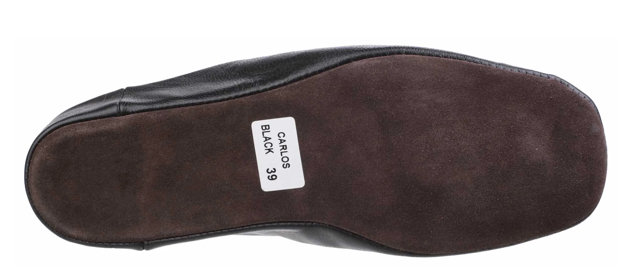 Cincasa Carlos Mens Leather Mule Slipper