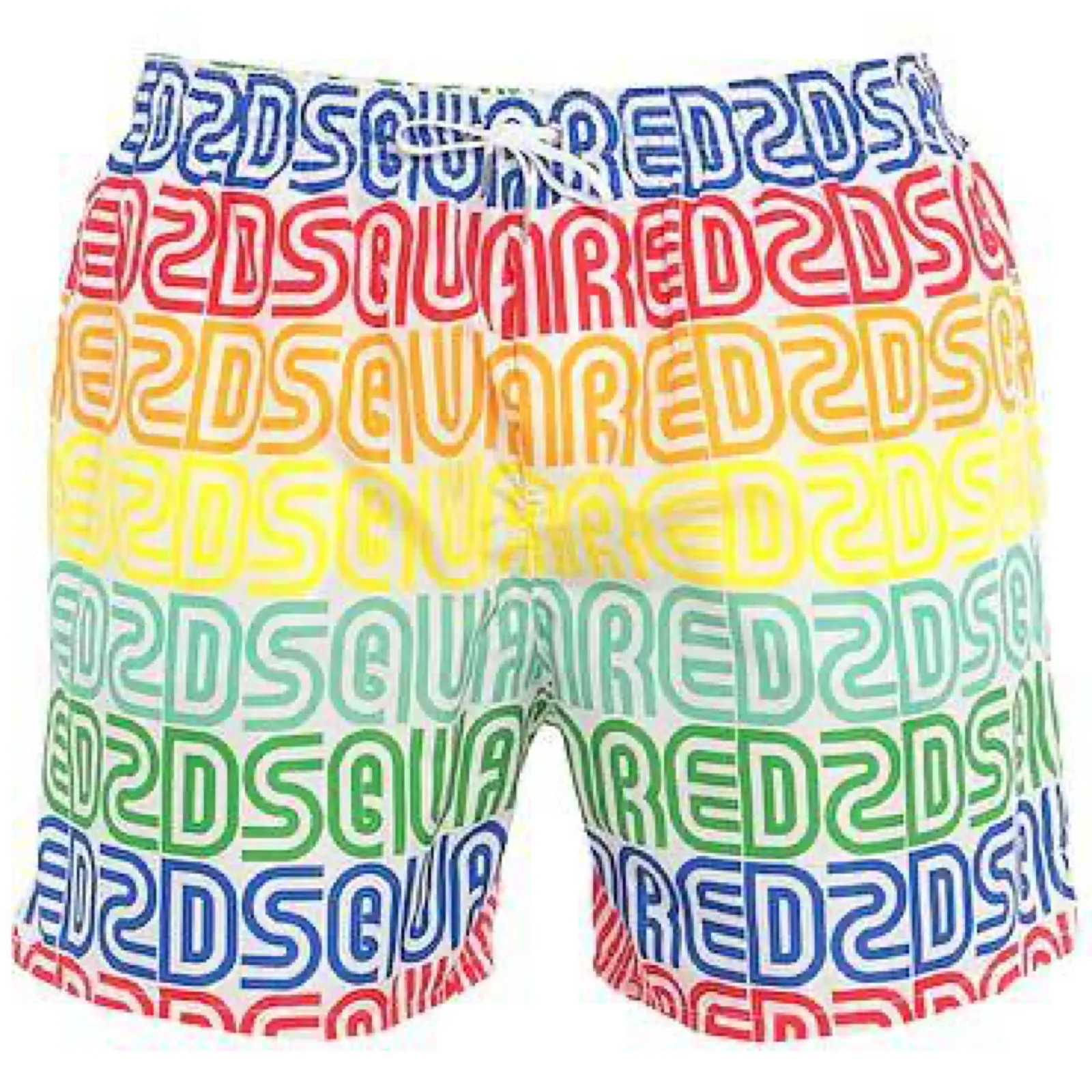 DSQUARED2 Multi Logo Swimshorts