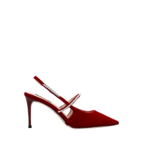 ED740-RED Women's Heels- Red