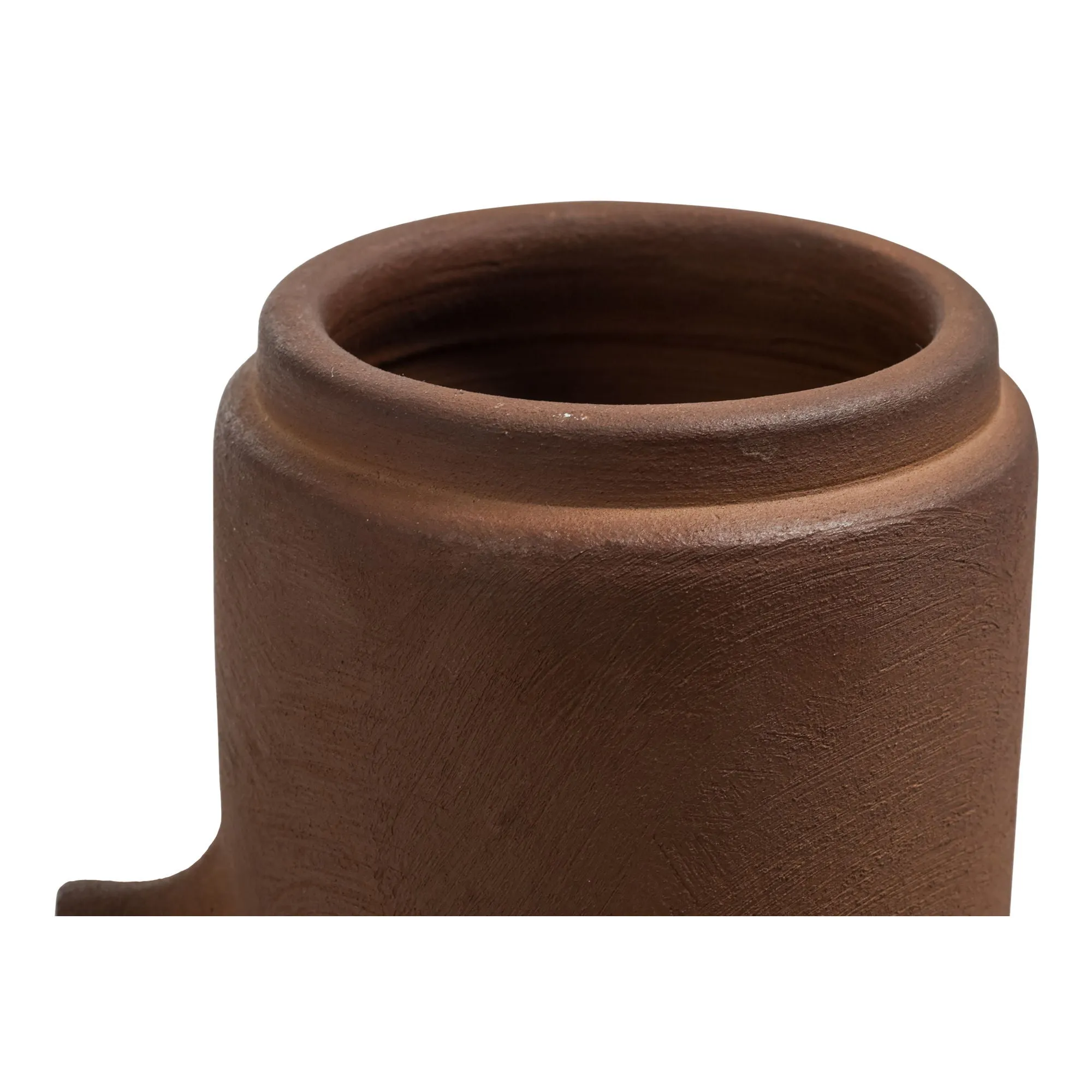 Ezra - 12 Vase - Dark Brown