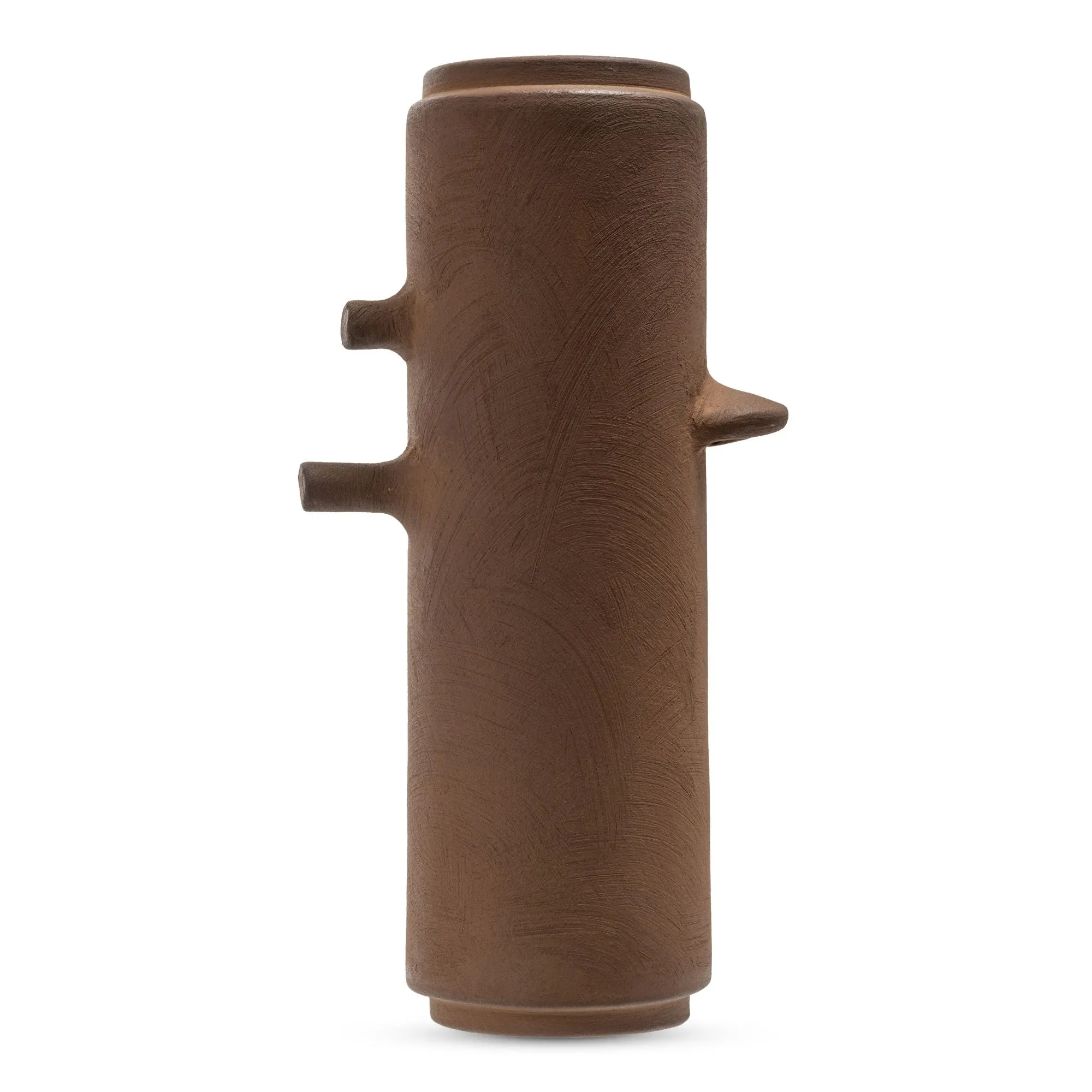 Ezra - 12 Vase - Dark Brown