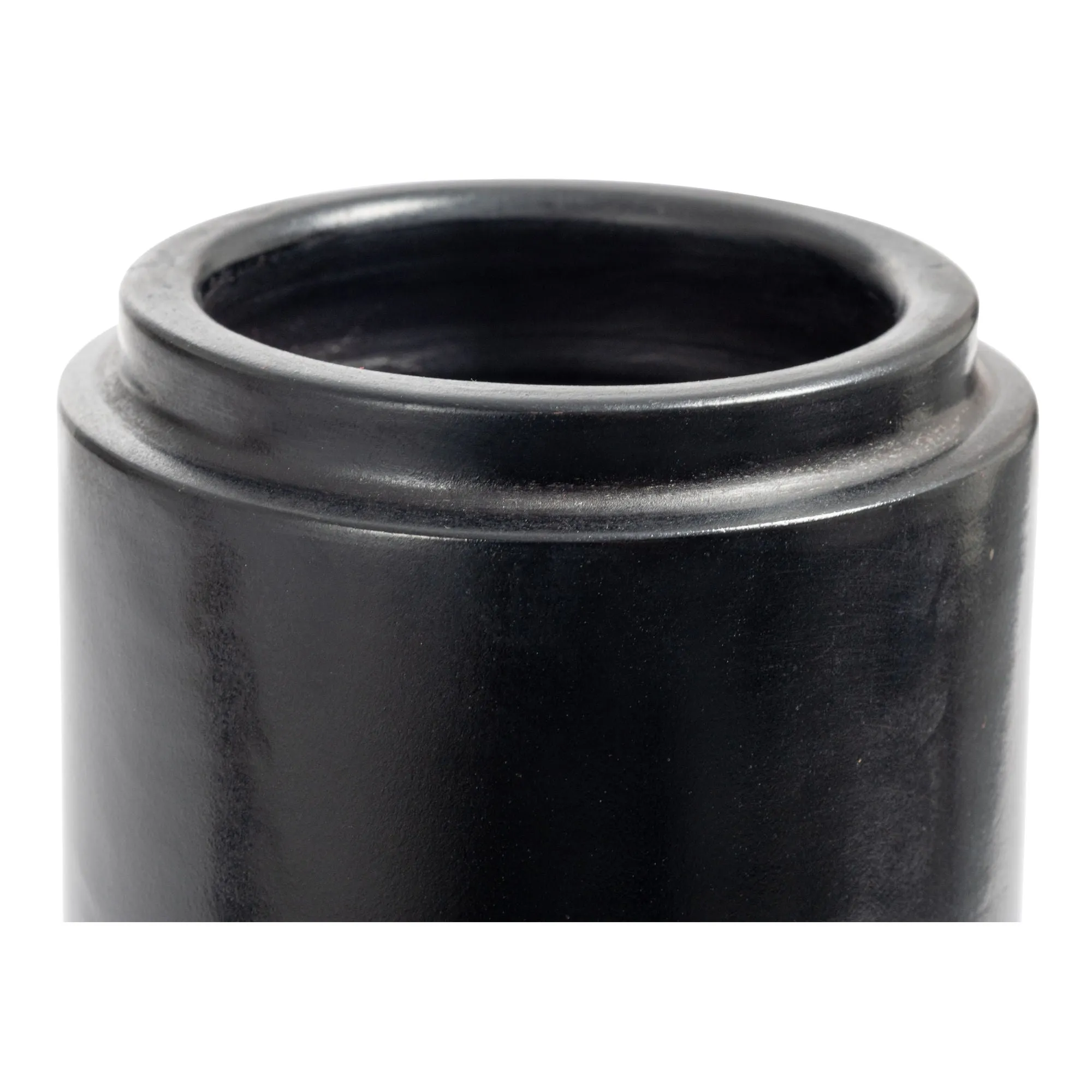 Ezra - 14 Vase - Black