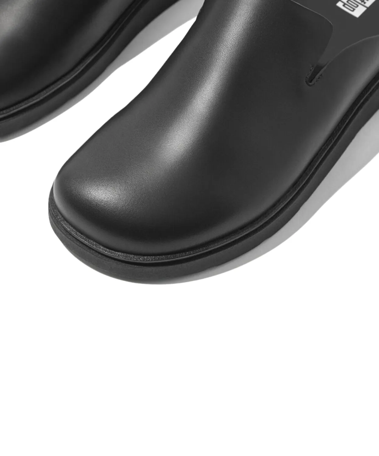 FitFlop Gen-FF Mens Leather Mules Black