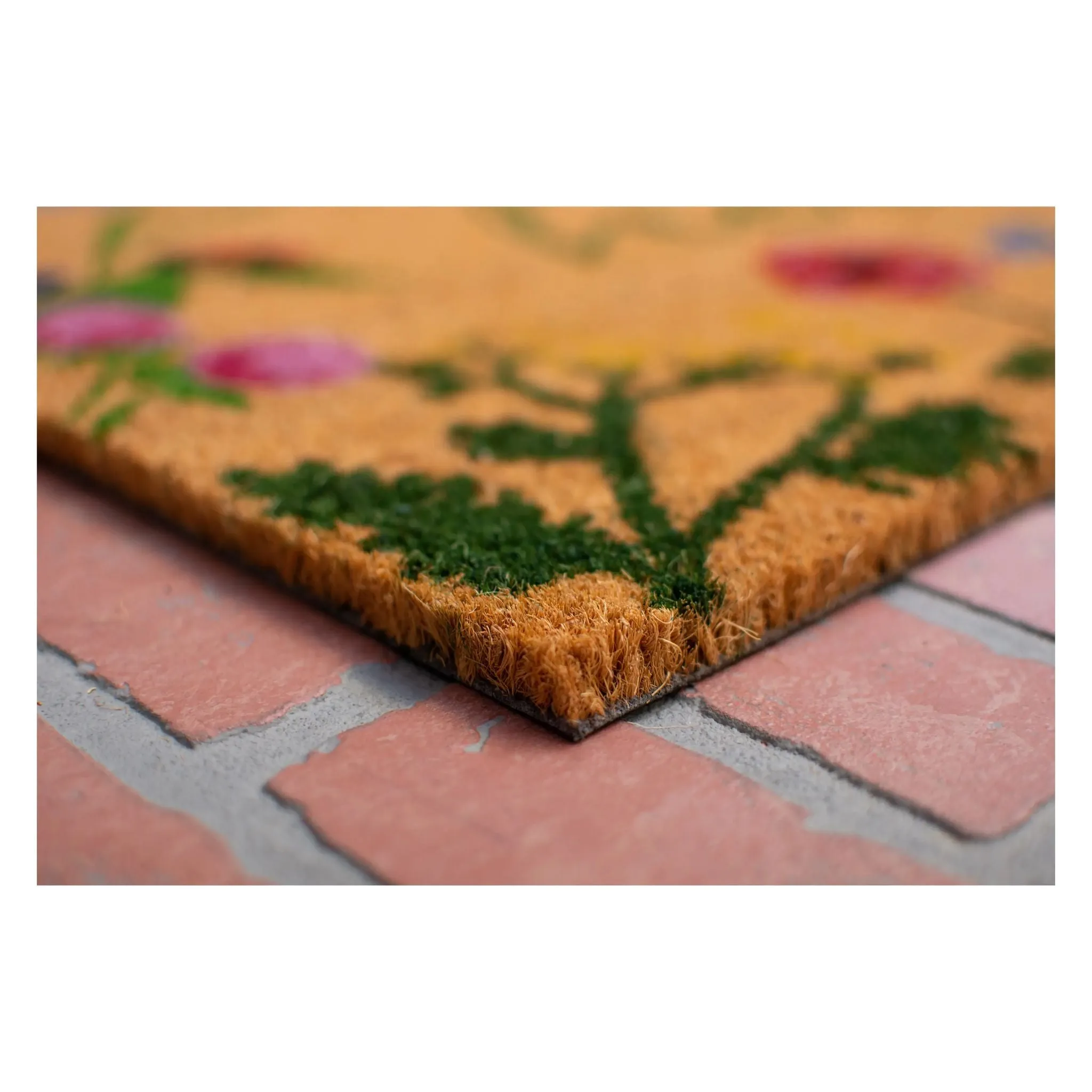 Floral Hello Doormat