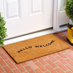 Hello-Welcome Doormat