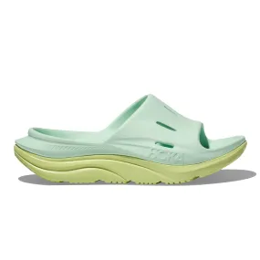 Hoka Ora Recovery Slide 3 - Aqua Breeze & Celery Juice