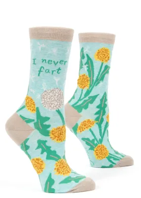 I Never Fart Women's Socks