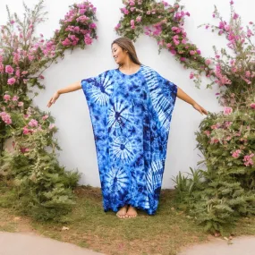 K1600- Hand Dyed Kaftan Dress