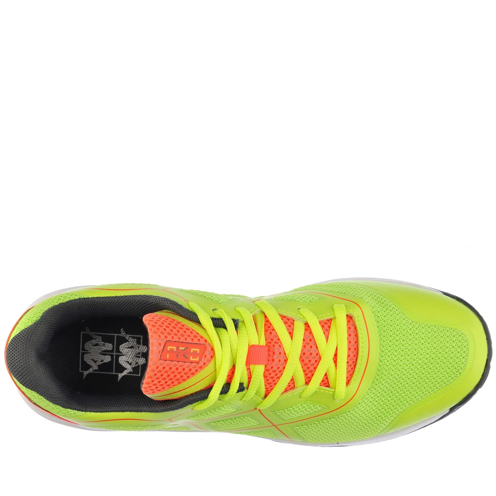 KOMBAT PADEL MATCH - Sport Shoes - Low Cut - Unisex - NEON GREEN-NEON CORAL