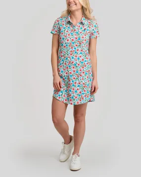 Little Shop of Florals Women's Polo Dress