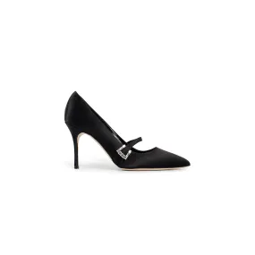 MANOLO BLAHNIK WOMAN BLACK PUMPS