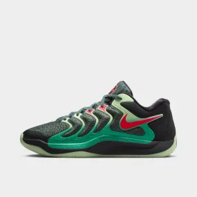 Nike KD17 Black / Bright Crimson - Vintage Green