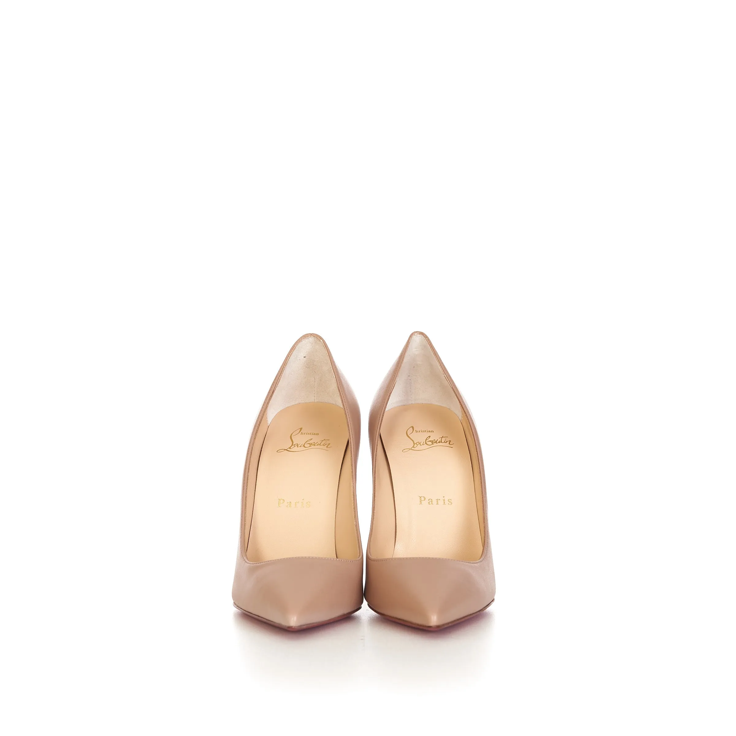 Nude Nappa Kate 100 Pumps