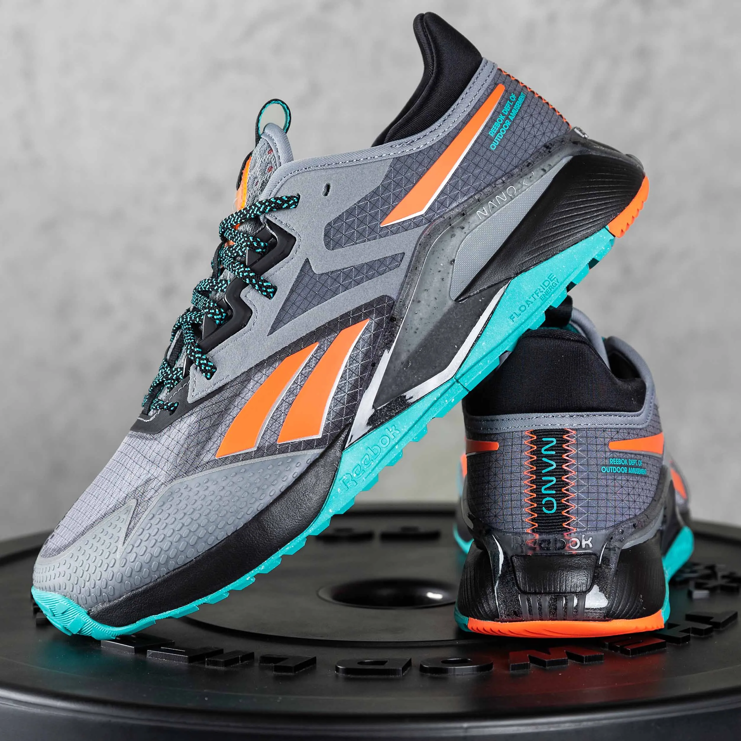 Reebok - Nano TR Adventure - Women's - PURE GREY 5/CORE BLACK/CLASSIC TEAL