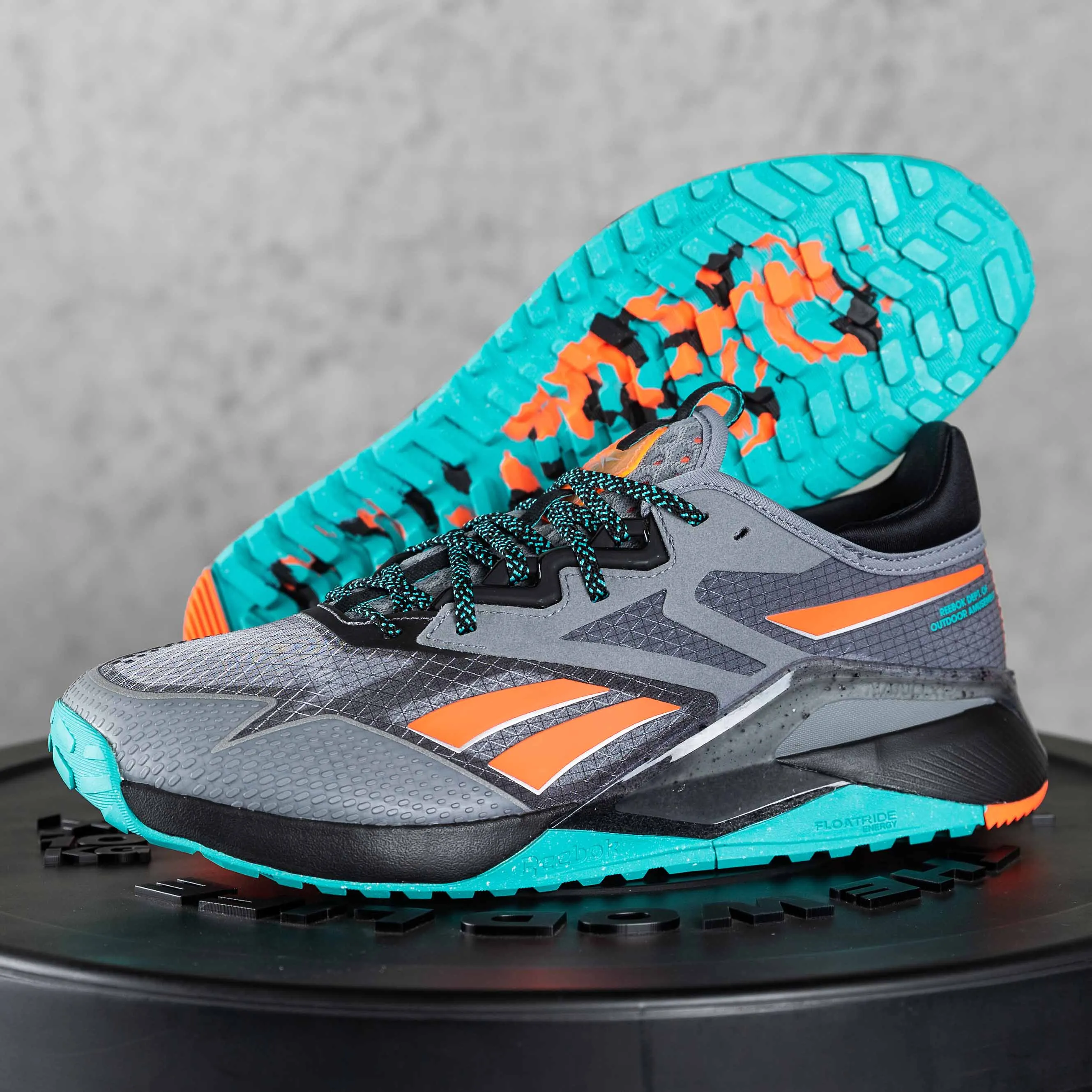 Reebok - Nano TR Adventure - Women's - PURE GREY 5/CORE BLACK/CLASSIC TEAL