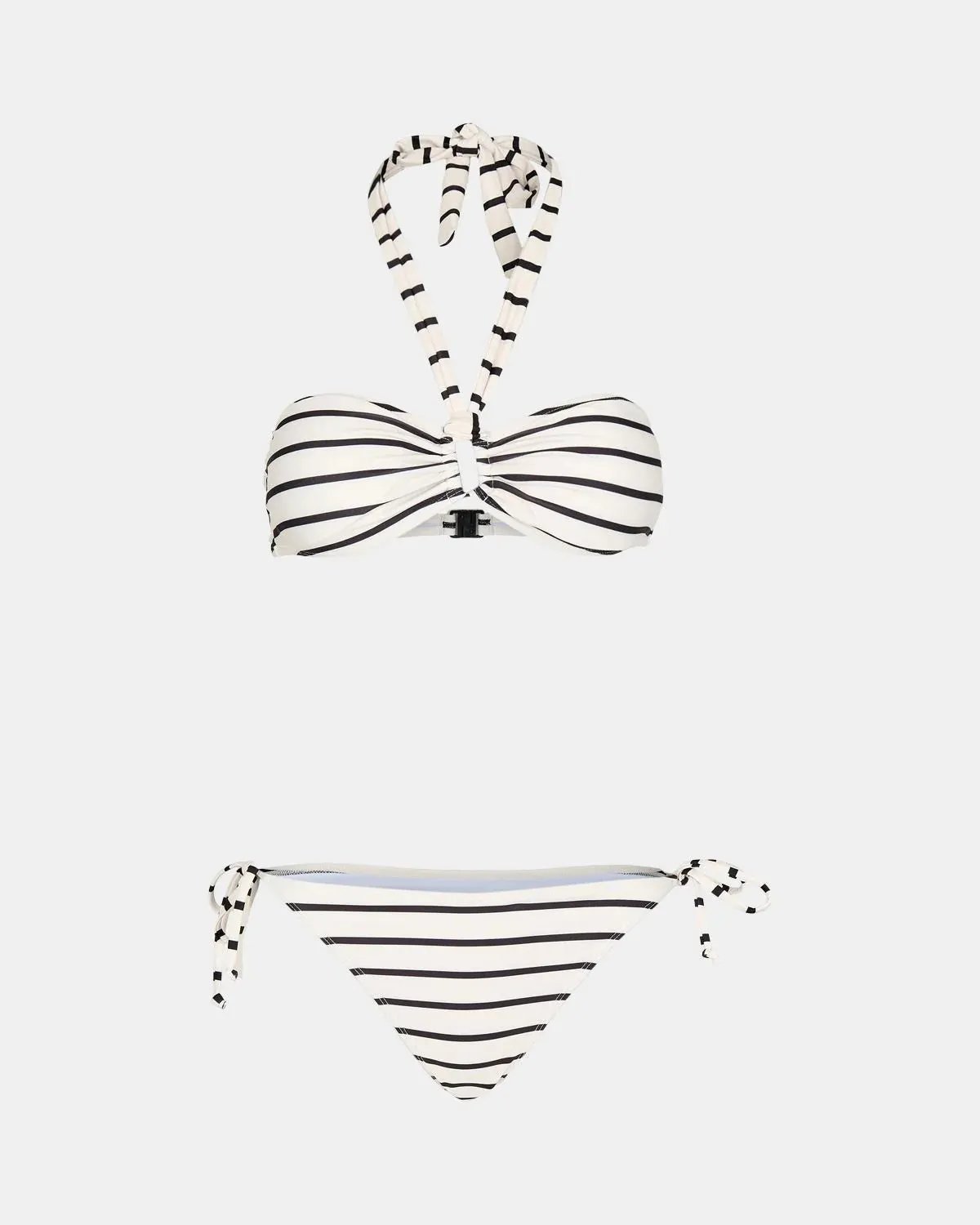 Sofie Schnoor Bikini - Black & White Stripes