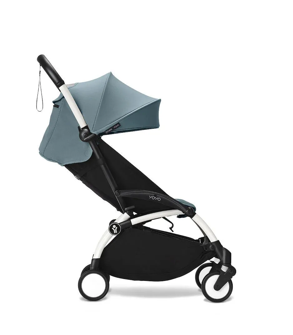 Stokke YOYO bundle 6  months | Aqua on White