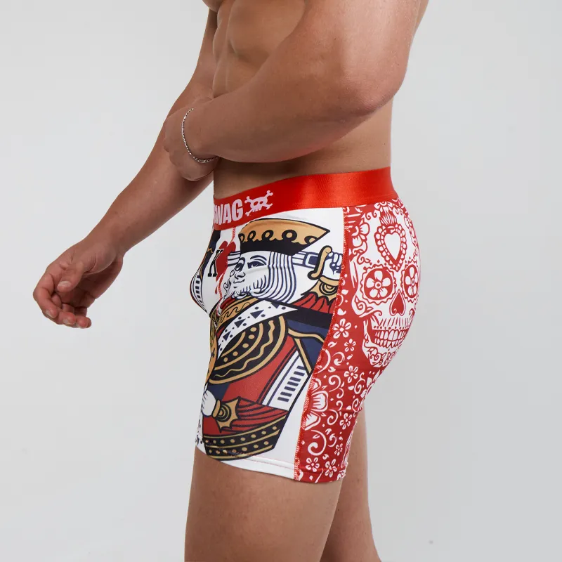 SWAG PLAYER BOXERS - KING OF HEARTS