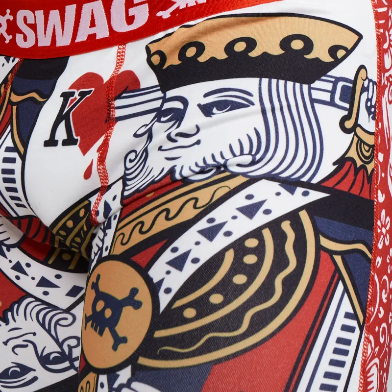 SWAG PLAYER BOXERS - KING OF HEARTS