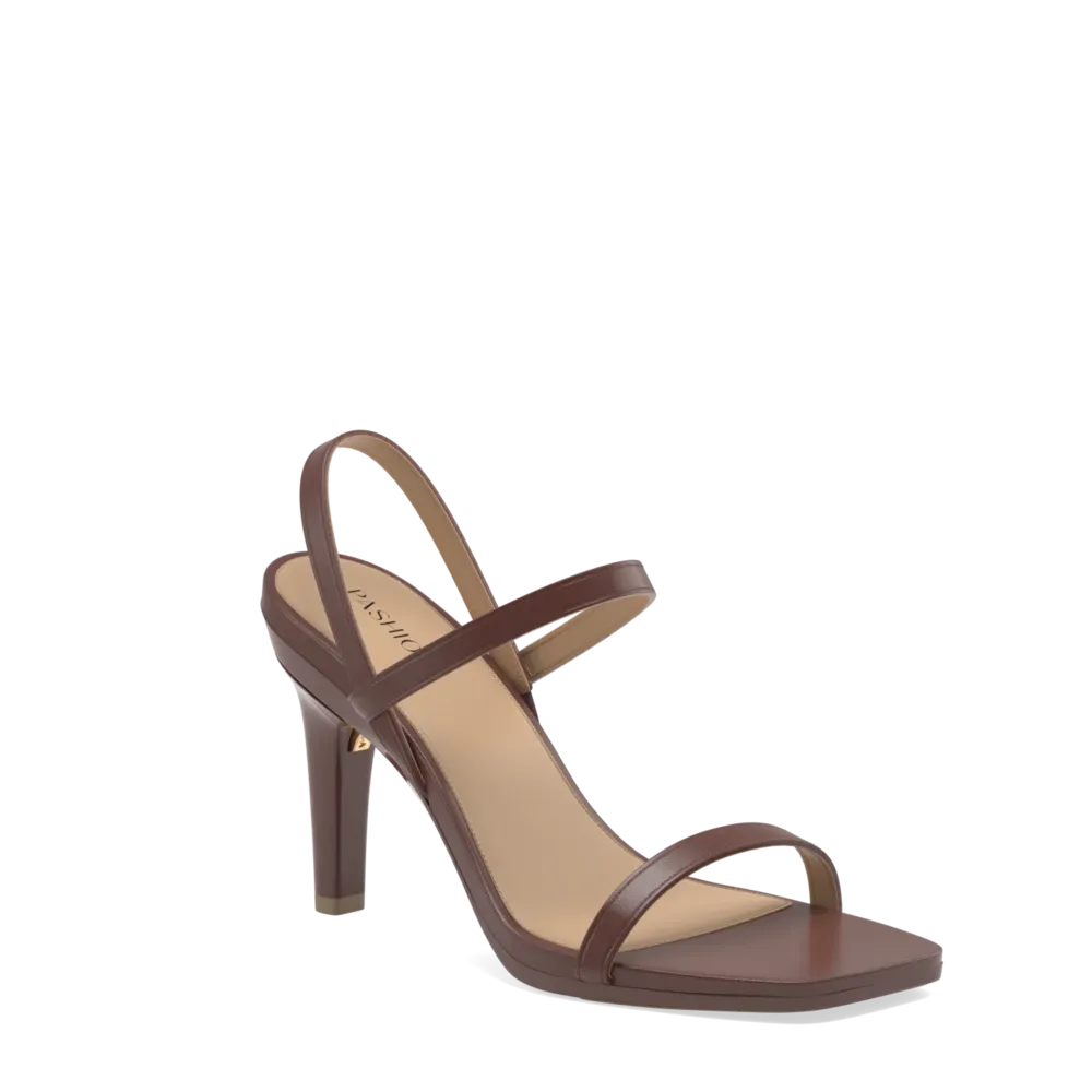 The Miranda - Walnut   Stiletto Heel Kit 4 Walnut-FINAL SALE