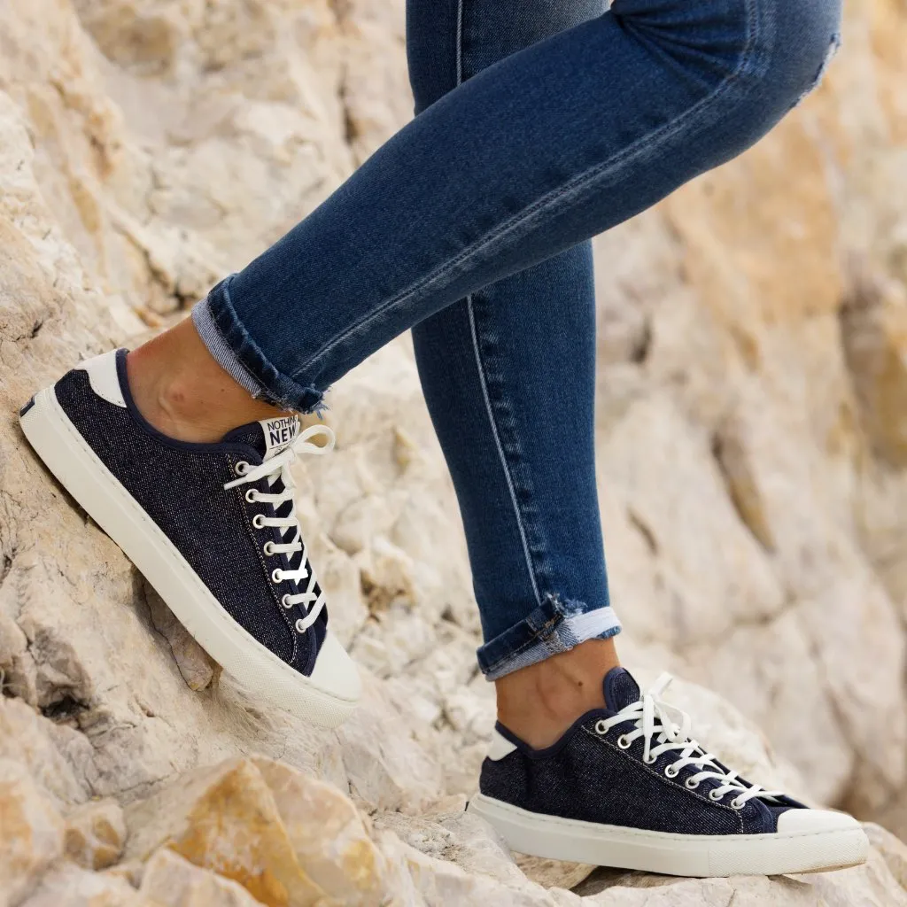 Women's Classic Low Top | Indigo x Off-White