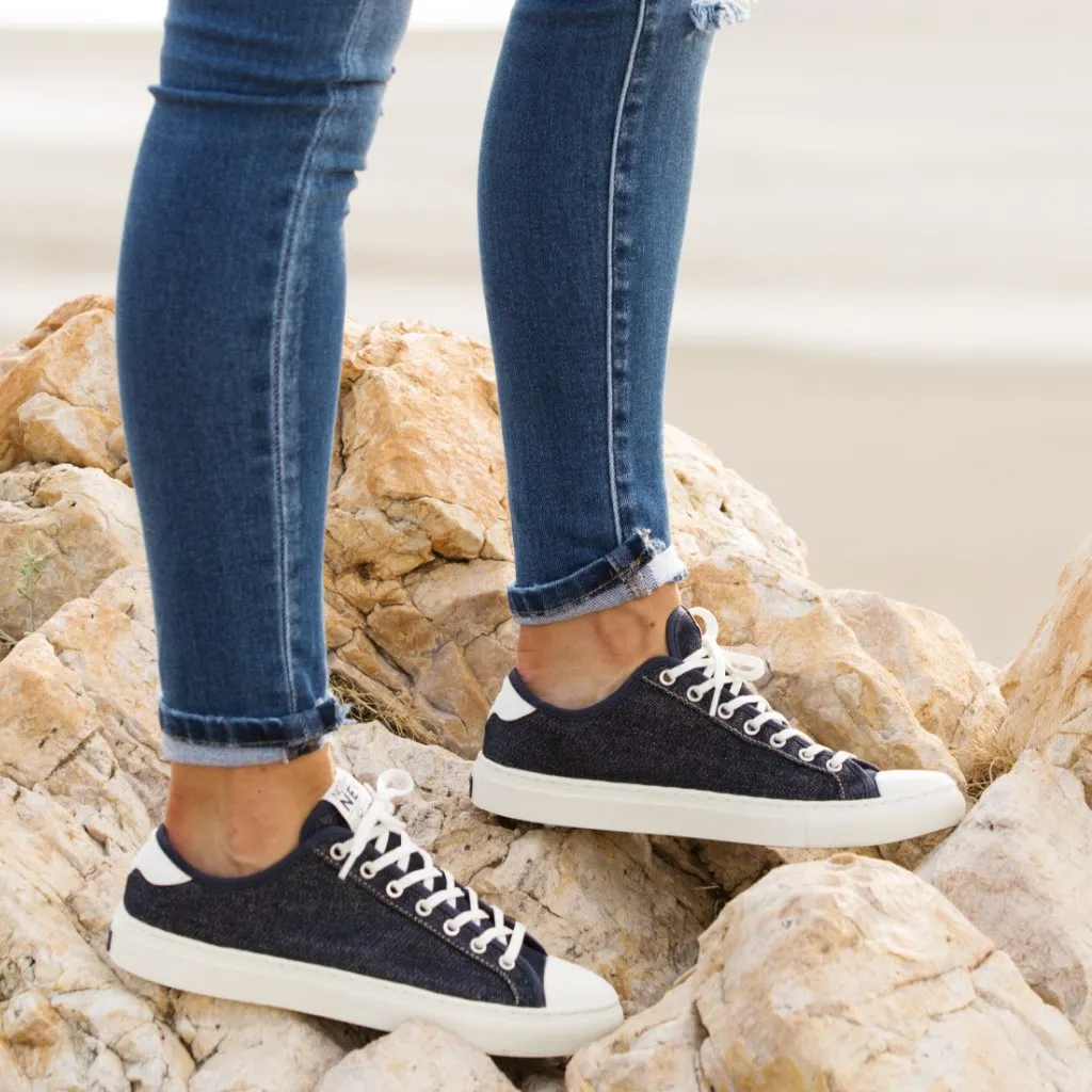 Women's Classic Low Top | Indigo x Off-White